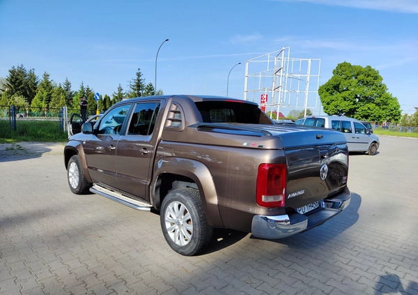 Volkswagen Amarok cena 37900 przebieg: 520000, rok produkcji 2013 z Konin małe 211